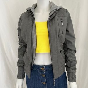 Therapy zip-up hooded jacket